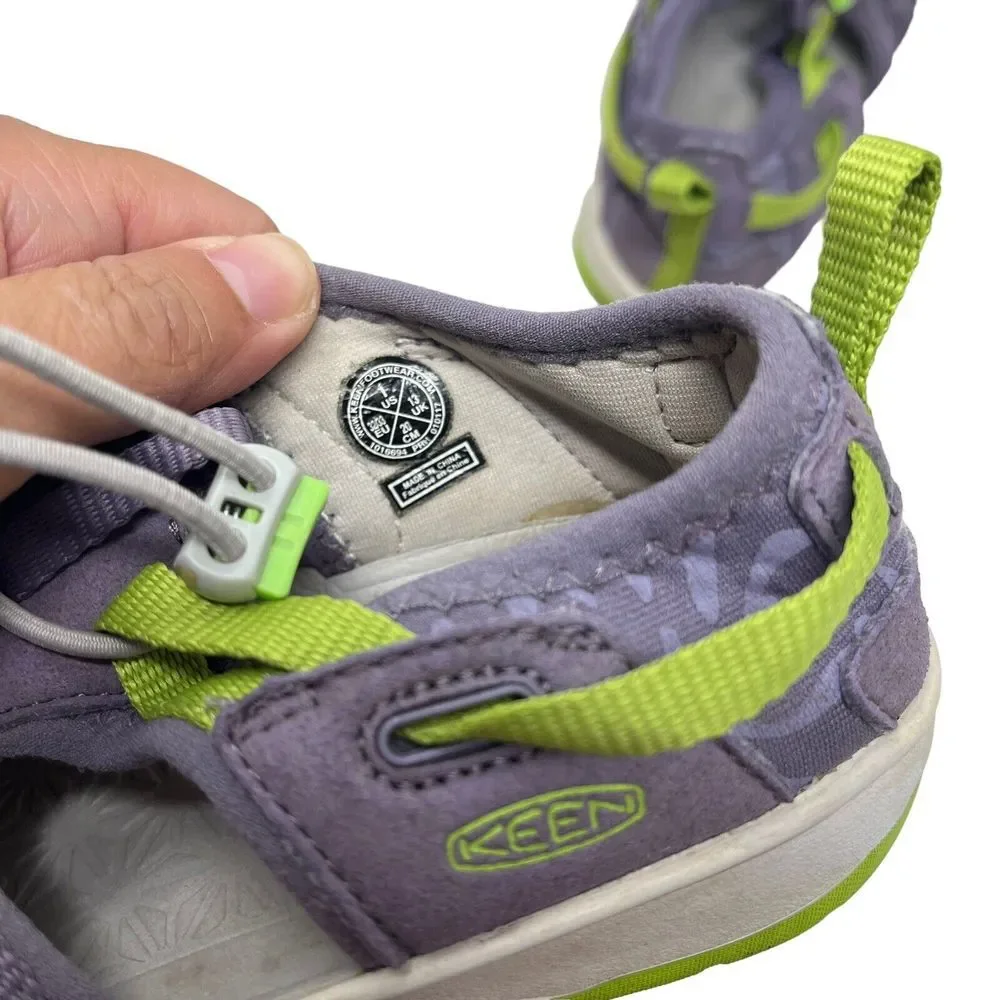 KEEN Newport Neo H2 Kids 1 Purple Green Sandals Water Play Hiking Shoes Boy Girl